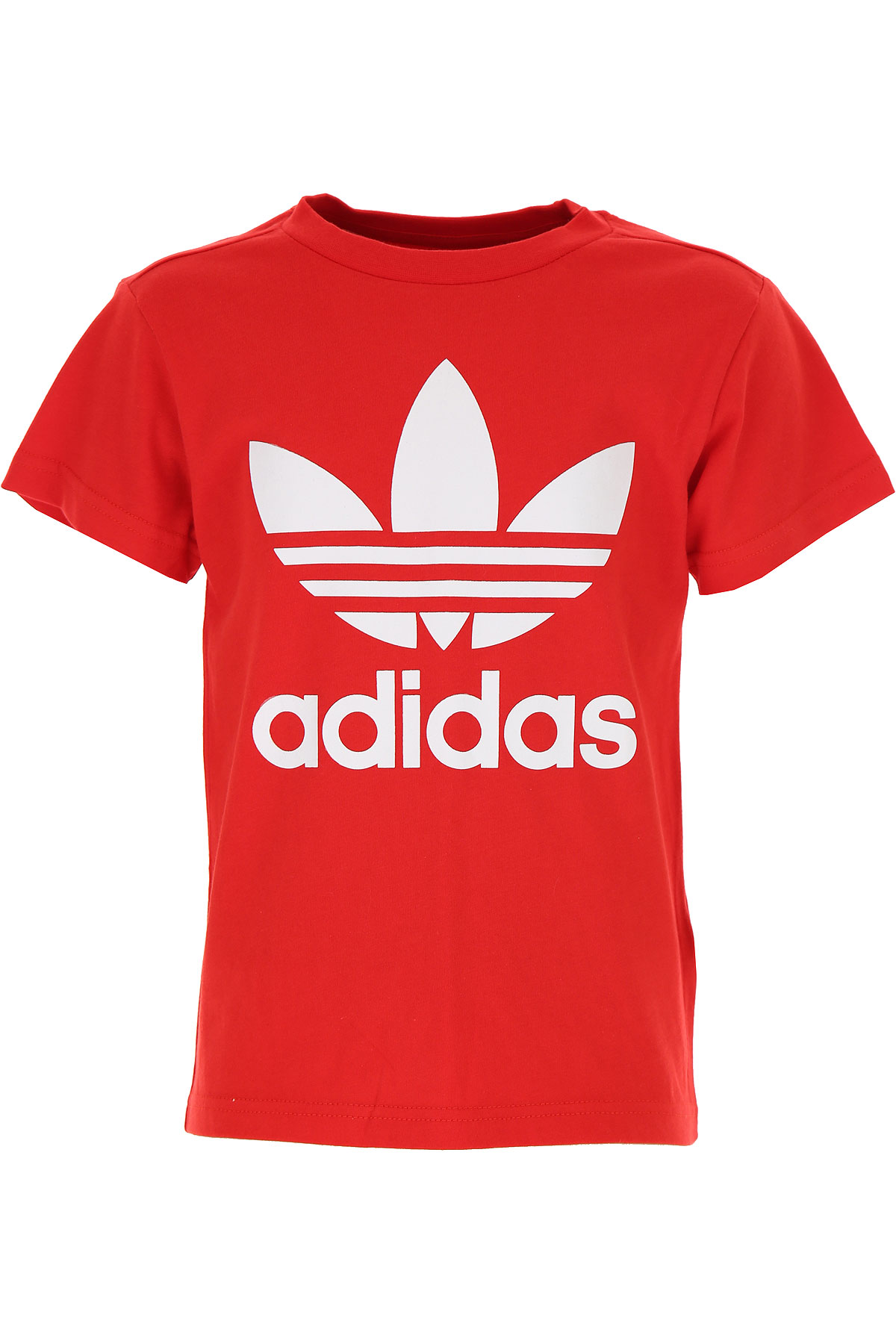 Adidas Kinder T-Shirt für Jungen Günstig im Sale, Rot, Baumwolle, 2017, 11Y 8Y
