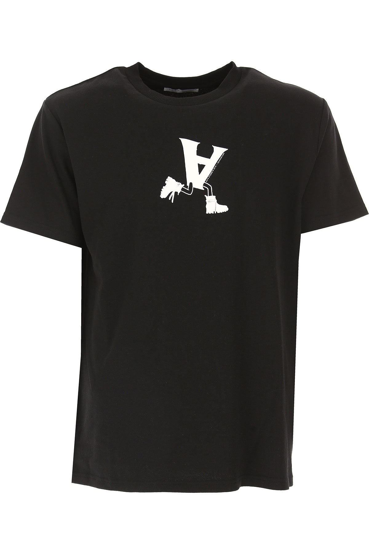 ALYX T-shirt Homme, Noir, Coton, 2017, L M S XL