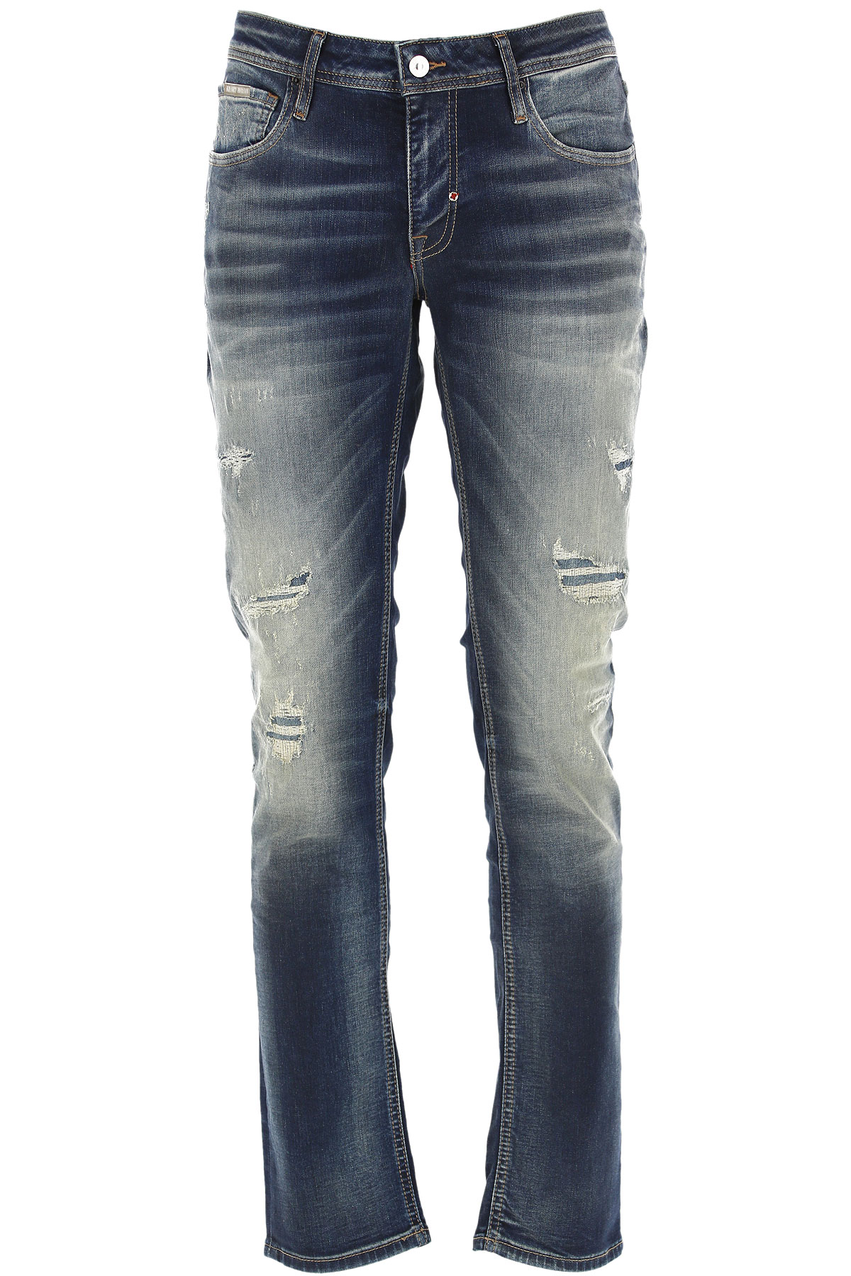 Antony Morato Jeans, Bluejeans, Denim Jeans für Herren Günstig im Sale, Denim- Blau, Baumwolle, 2017, 46 48 50 52 54