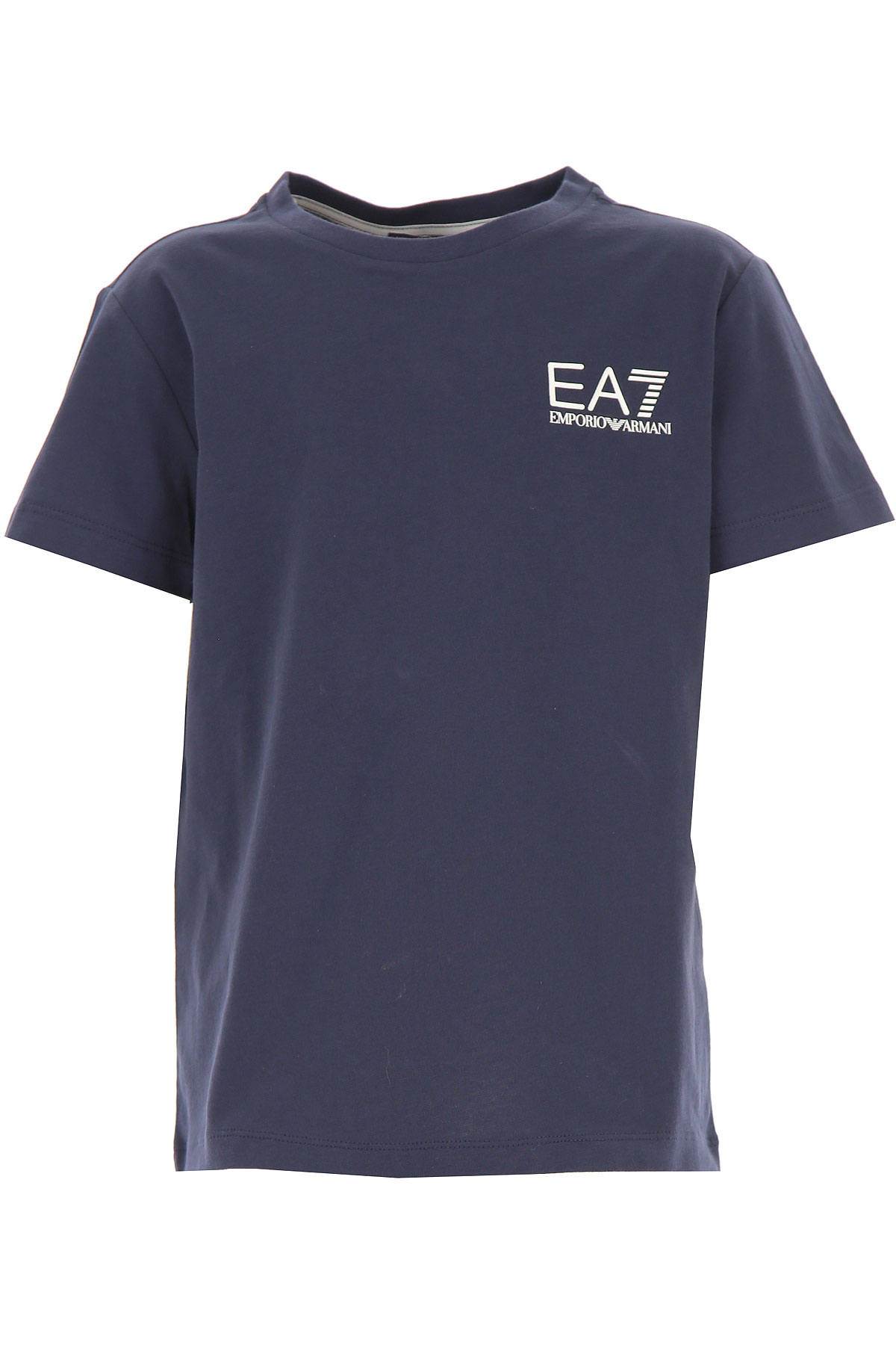 Emporio Armani Kinder T-Shirt für Jungen Günstig im Outlet Sale, Marine blau, Baumwolle, 2017, 10Y 6Y 8Y