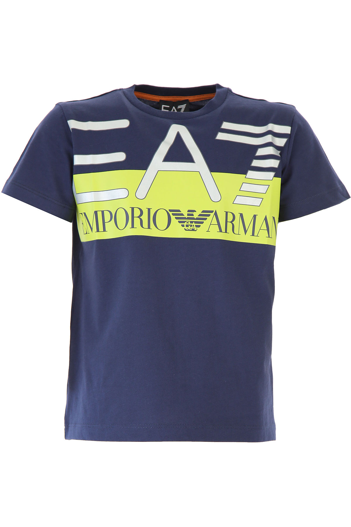 Emporio Armani Kinder T-Shirt für Jungen Günstig im Sale, Marineblau, Baumwolle, 2017, 10Y 12Y 14Y 4Y 6Y 8Y