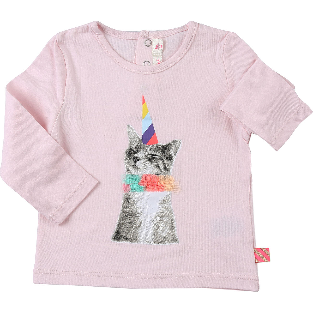 Billieblush Baby T-Shirt für Mädchen Günstig im Sale, Baby-Rosa, Baumwolle, 2017, 12M 2Y