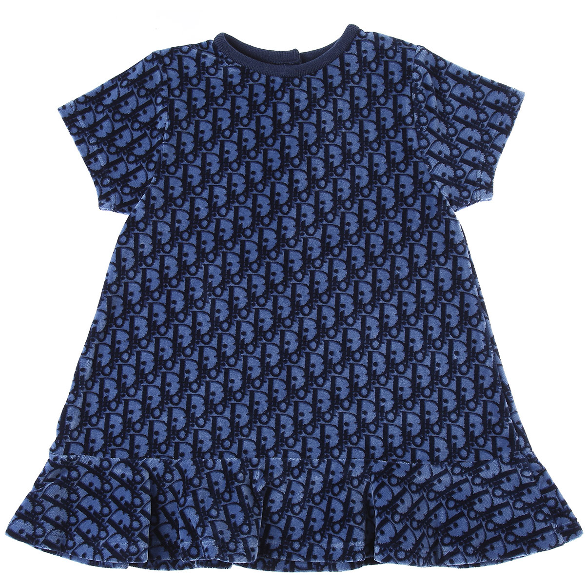 Baby Dior Baby Kleid für Mädchen Günstig im Sale, Variation von Blau, Baumwolle, 2017, 18M 2Y