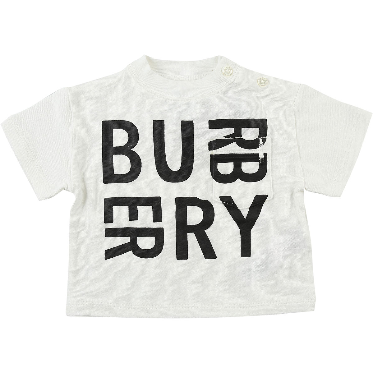 Burberry Baby T-Shirt für Jungen Günstig im Outlet Sale, Weiss, Baumwolle, 2017, 12 M 18M 2Y 6M