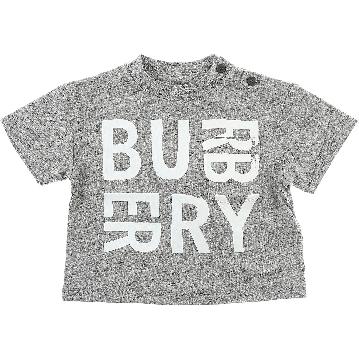 Burberry Baby T-Shirt für Jungen Günstig im Outlet Sale, Grau Melange, Baumwolle, 2017, 18M 6M