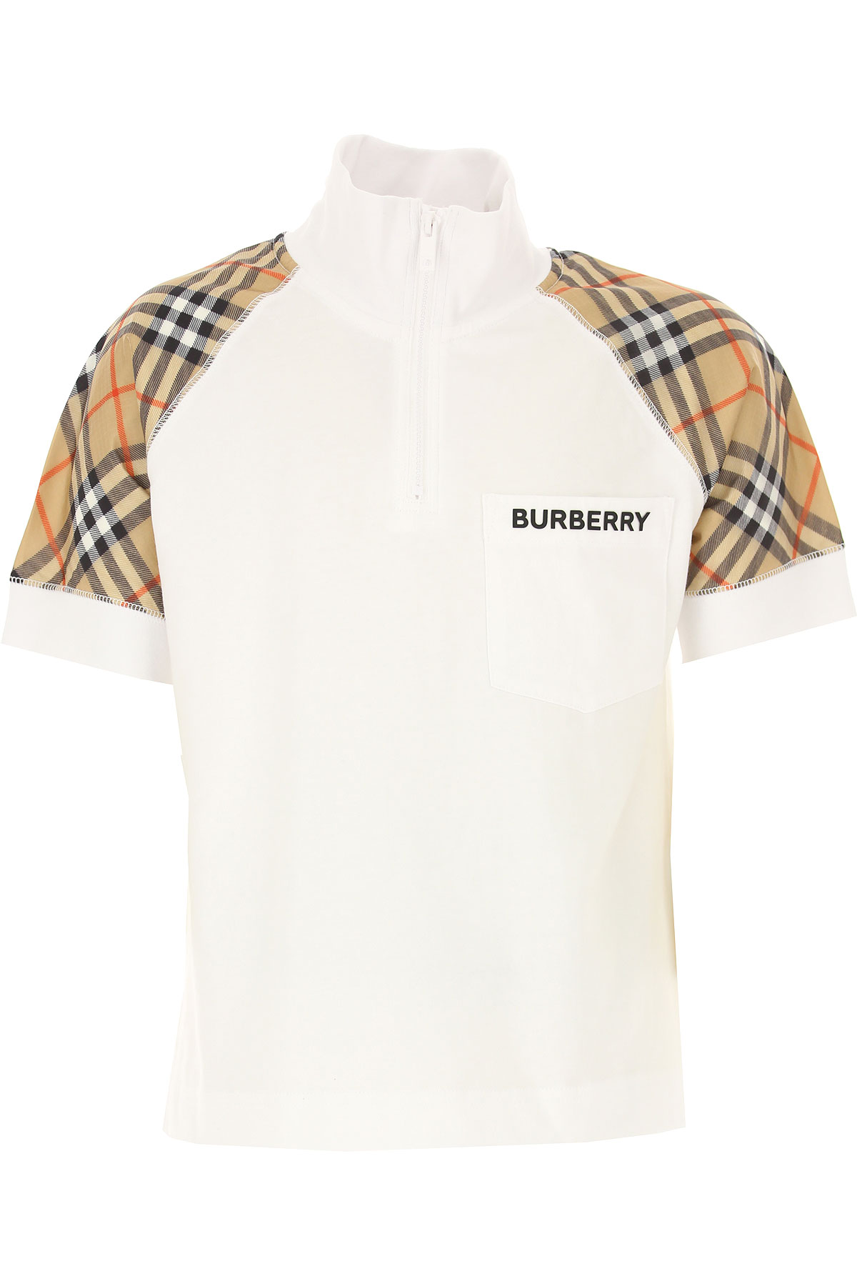 Burberry Kinder T-Shirt für Jungen Günstig im Sale, Weiss, Baumwolle, 2017, 10Y 3Y 4Y 6Y 8Y