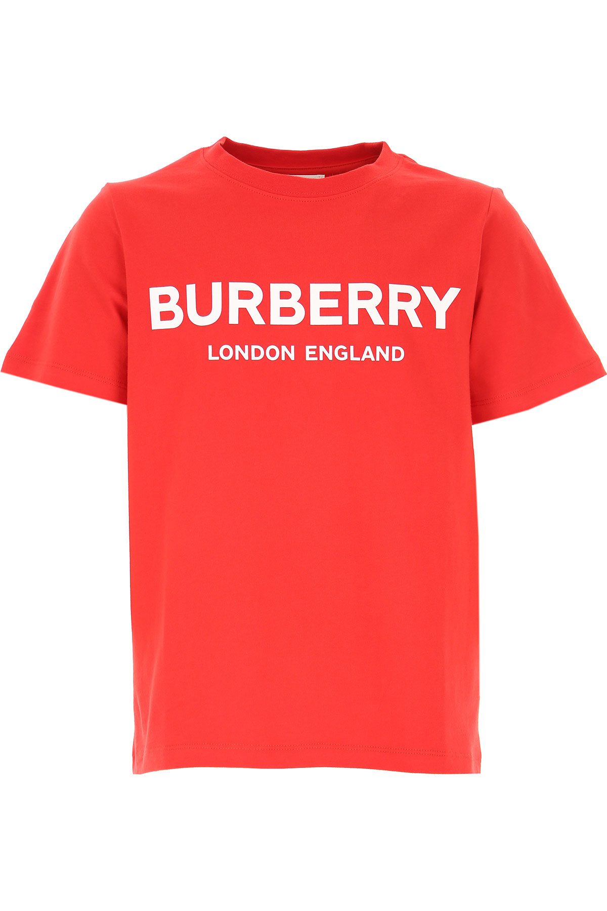 Burberry Kinder T-Shirt für Jungen Günstig im Sale, Rot, Baumwolle, 2017, 10Y 12Y 6Y 8Y