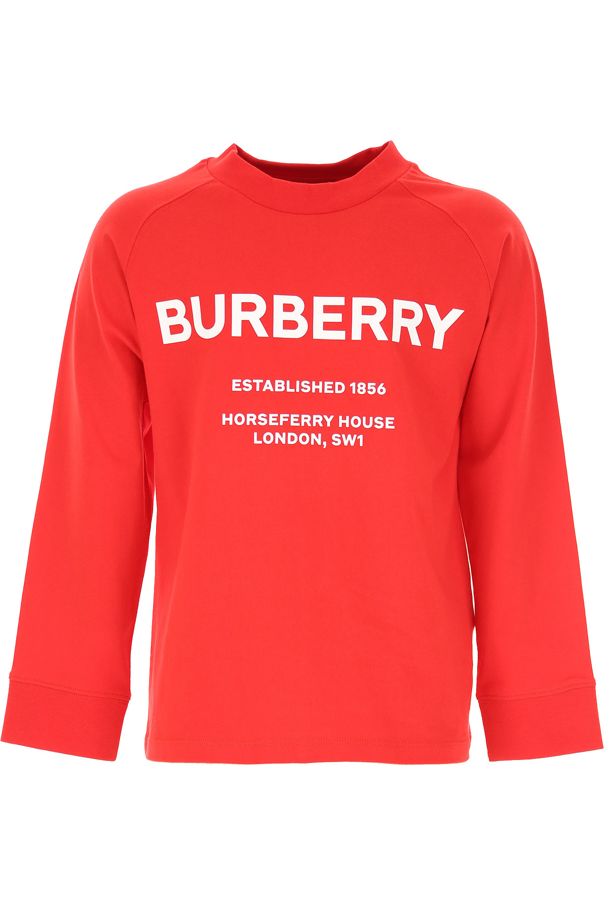 Burberry Kinder T-Shirt für Jungen Günstig im Sale, Rot, Baumwolle, 2017, 10Y 12Y 3Y 4Y 6Y 8Y