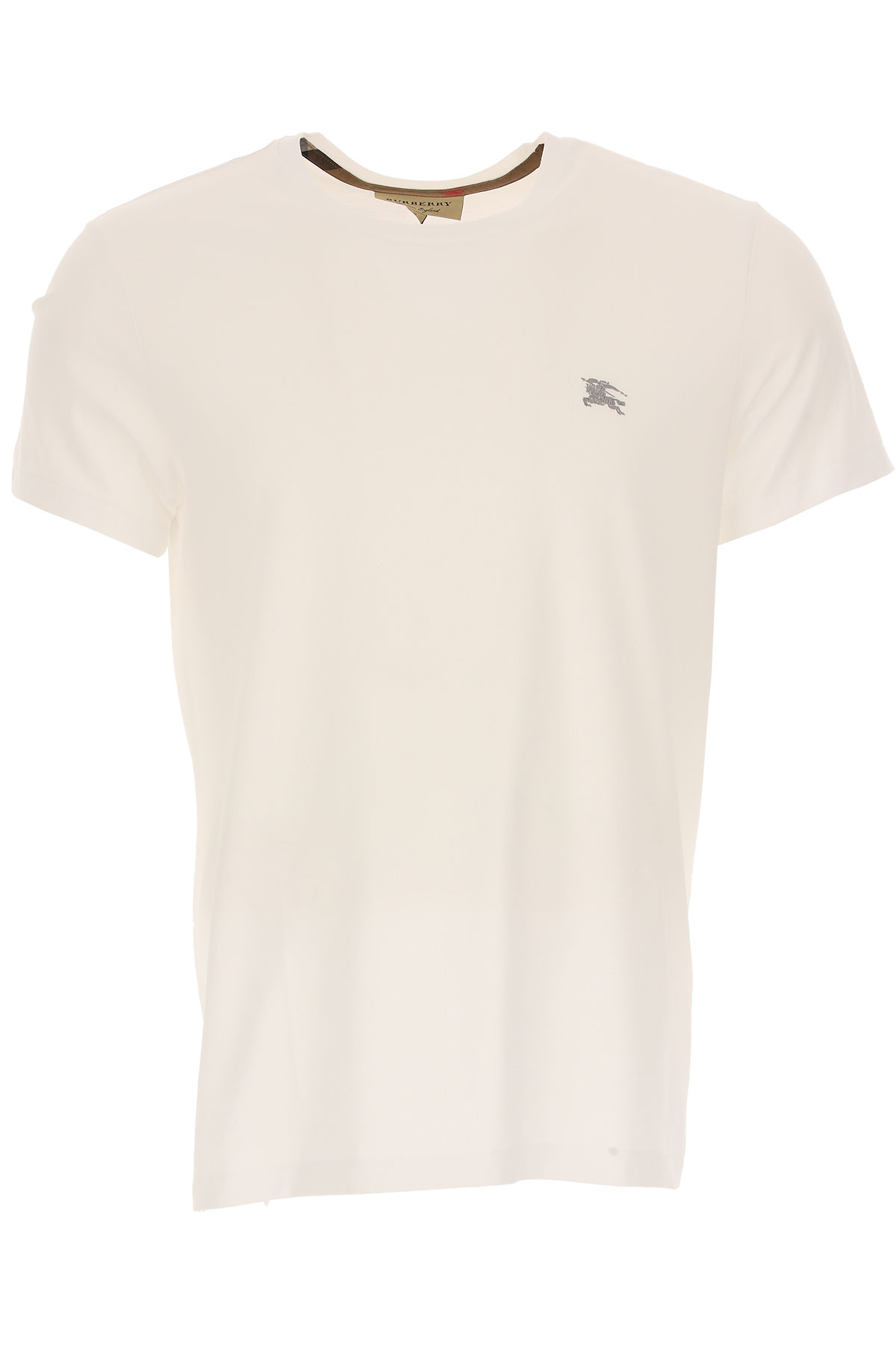 Burberry T-shirt Homme, Blanc, Coton, 2017, L M S XL XS XXL