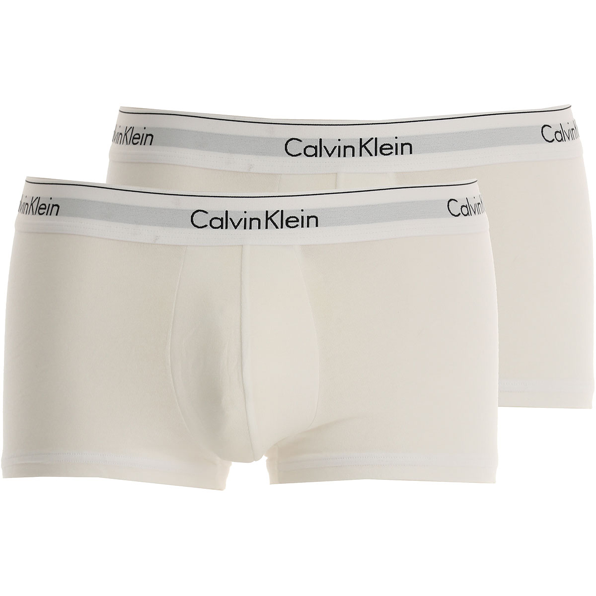 Calvin Klein Boxer Shorts für Herren, Unterhose, Short, Boxer Günstig im Sale, 2, Weiss, Baumwolle, 2017, L M S
