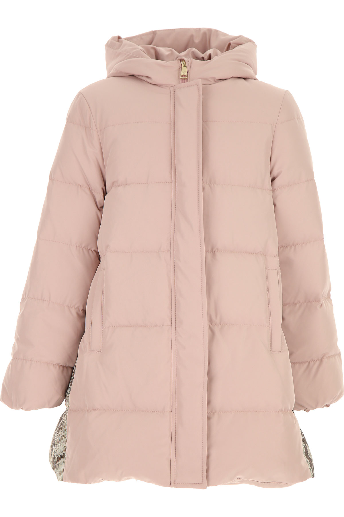 Roberto Cavalli Kinder Daunen Jacke für Mädchen, Soft Shell Ski Jacken Günstig im Sale, Pink, Polyester, 2017, L M S