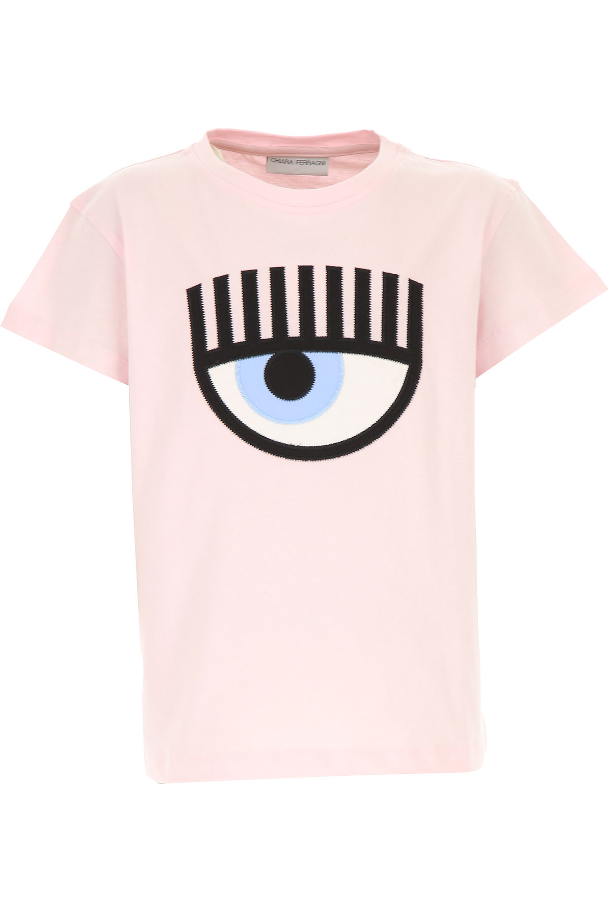 Chiara Ferragni Kinder T-Shirt für Mädchen Günstig im Sale, Pink, Baumwolle, 2017, 10Y 10Y 12Y 12Y 14Y 14Y 6Y 8Y