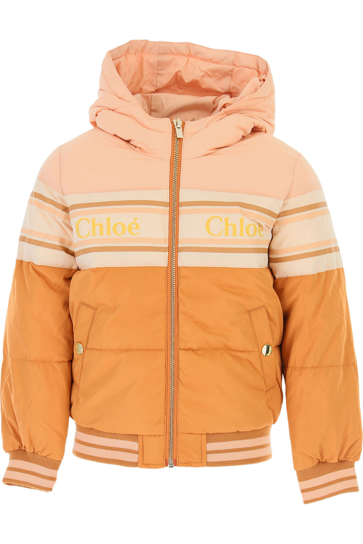 Chloe Kinder Daunen Jacke für Mädchen, Soft Shell Ski Jacken Günstig im Sale, Hellpink, Polyester, 2017, 10Y 6Y 8Y