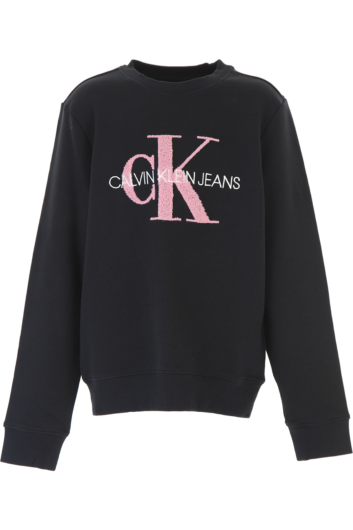 Calvin Klein Kinder Sweatshirt & Kapuzenpullover für Mädchen Günstig im Sale, Schwarz, Baumwolle, 2017, 10Y 12Y 14Y 16Y 4Y 6Y 8Y