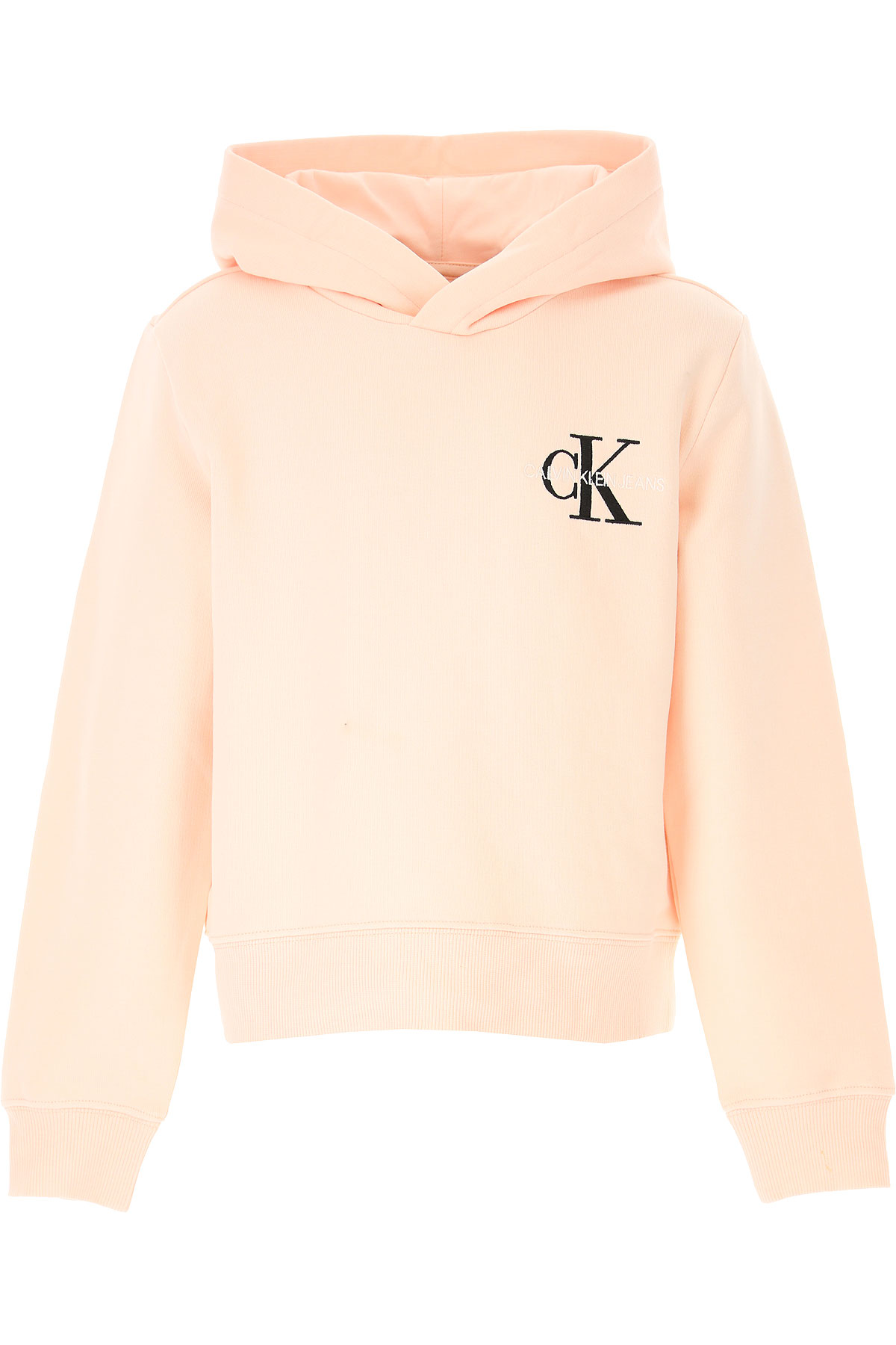 Calvin Klein Kinder Sweatshirt & Kapuzenpullover für Mädchen Günstig im Sale, Perlen Plüsch, Baumwolle, 2017, 12Y 14Y 4Y 6Y 8Y