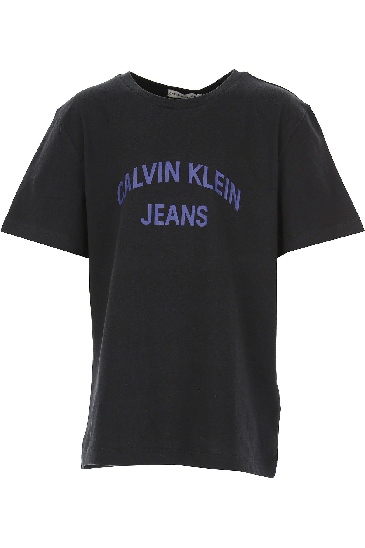 Calvin Klein Kinder T-Shirt für Jungen Günstig im Sale, Schwarz, Baumwolle, 2017, 10Y 12Y 14Y 16Y 8Y
