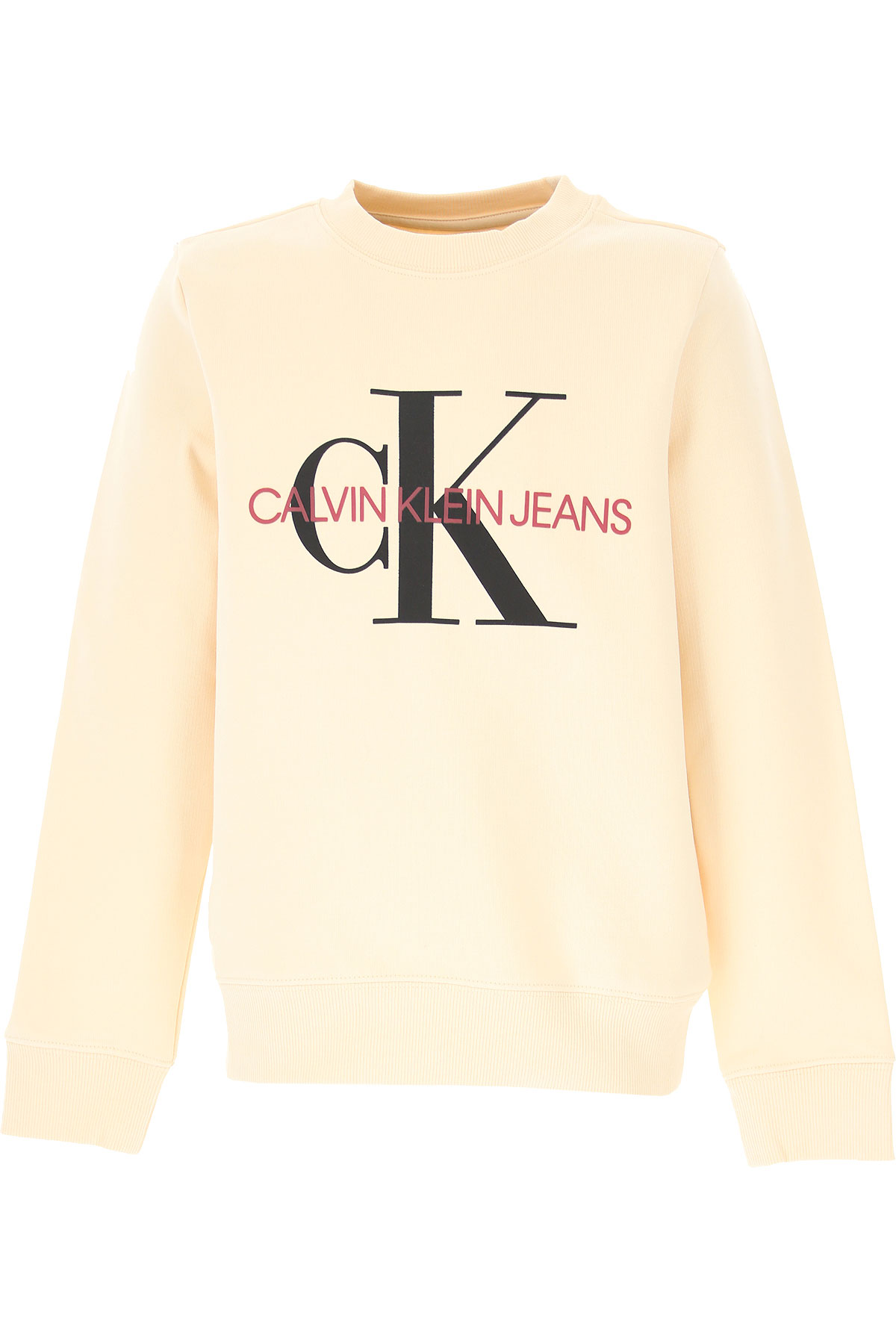 Calvin Klein Kinder Sweatshirt & Kapuzenpullover für Jungen Günstig im Sale, Champagnerfarben, Baumwolle, 2017, 10Y 12Y 4Y 6Y 8Y