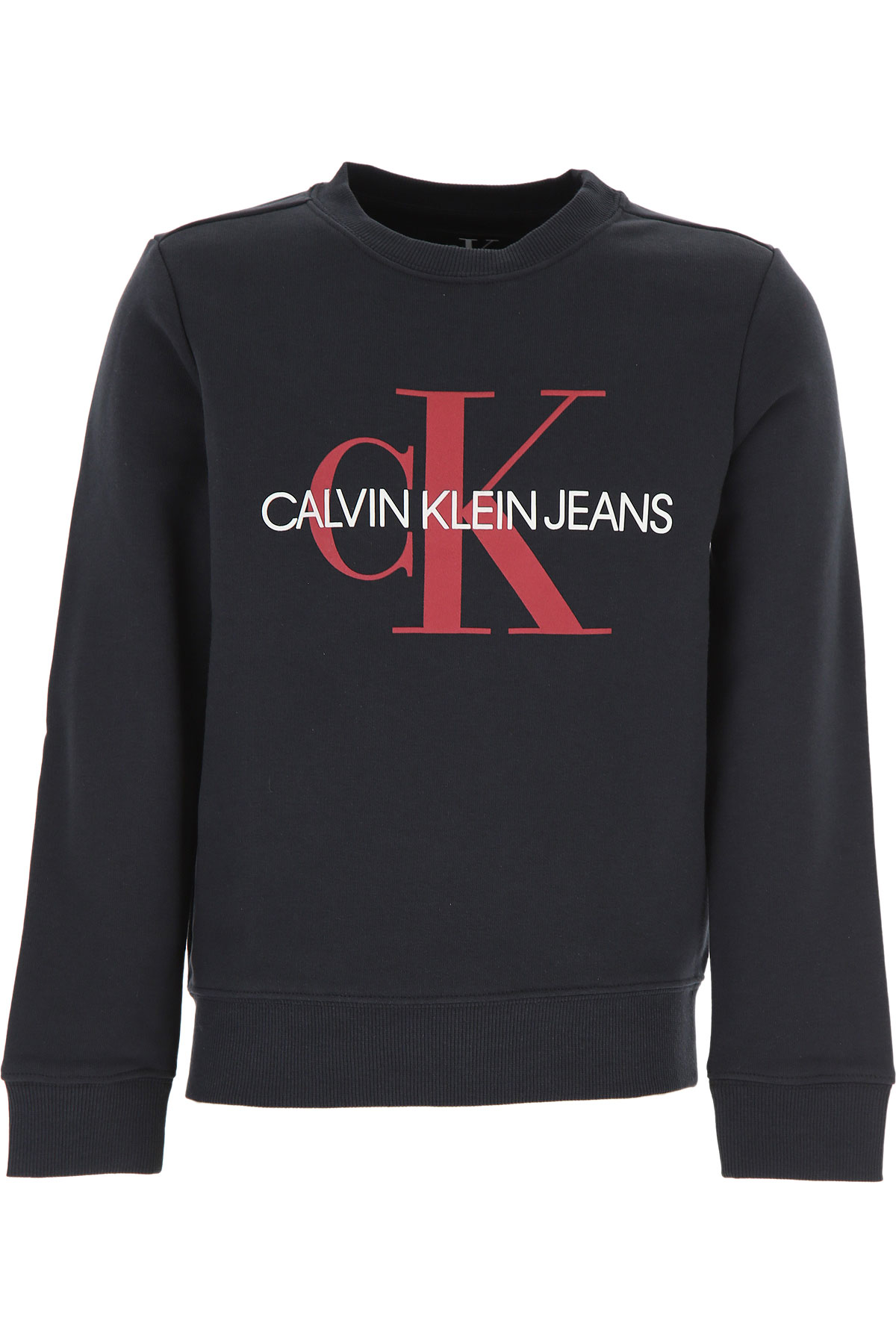 Calvin Klein Kinder Sweatshirt & Kapuzenpullover für Jungen Günstig im Sale, Schwarz, Baumwolle, 2017, 10Y 12Y 14Y 16Y 4Y 6Y 8Y