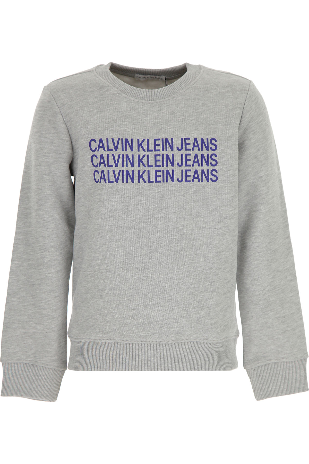 Calvin Klein Kinder Sweatshirt & Kapuzenpullover für Jungen Günstig im Sale, Grau, Baumwolle, 2017, 10Y 12Y 14Y 8Y