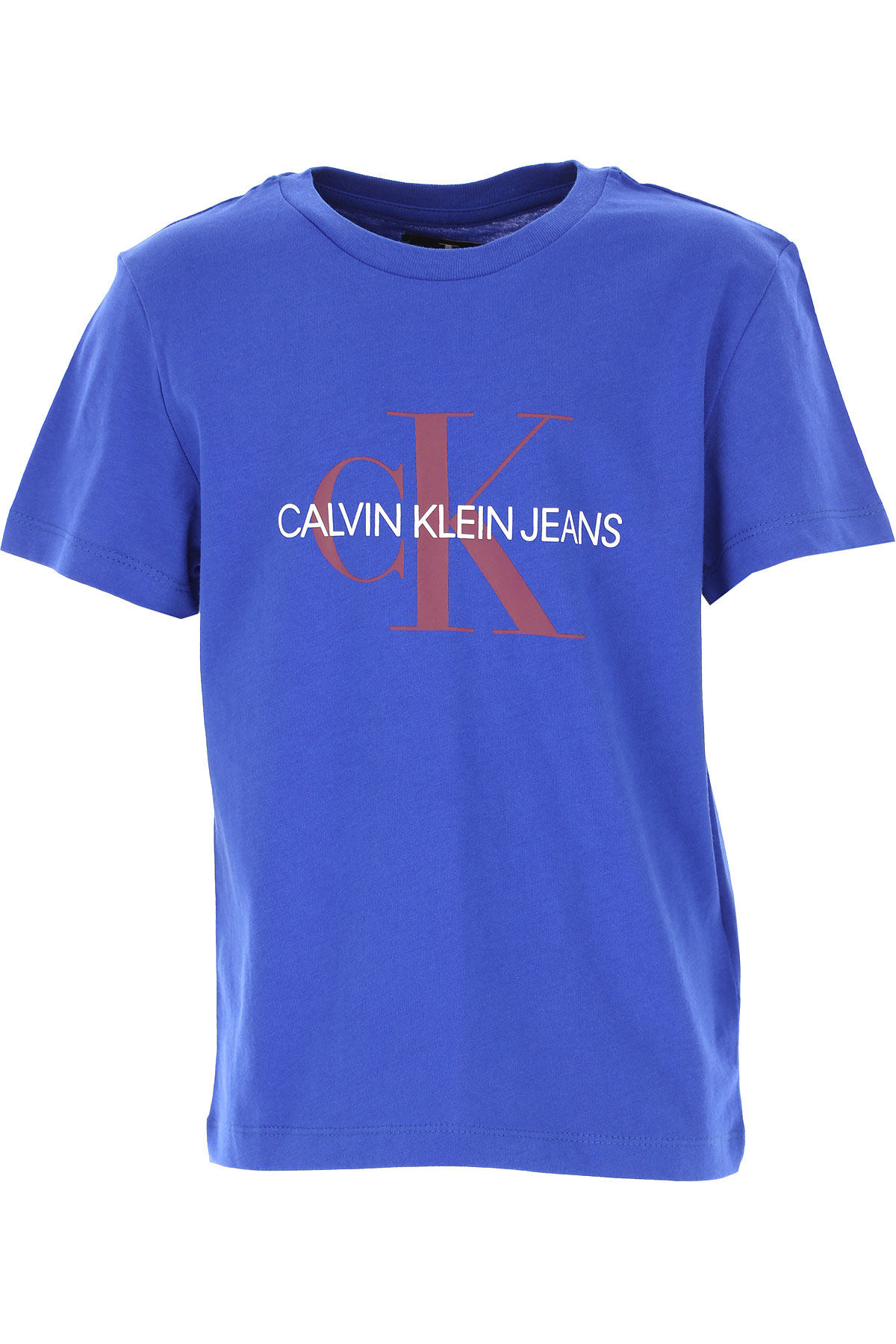 Calvin Klein Kinder T-Shirt für Jungen Günstig im Sale, Blau, Baumwolle, 2017, 10Y 12Y 14Y 16Y 4Y 6Y 8Y