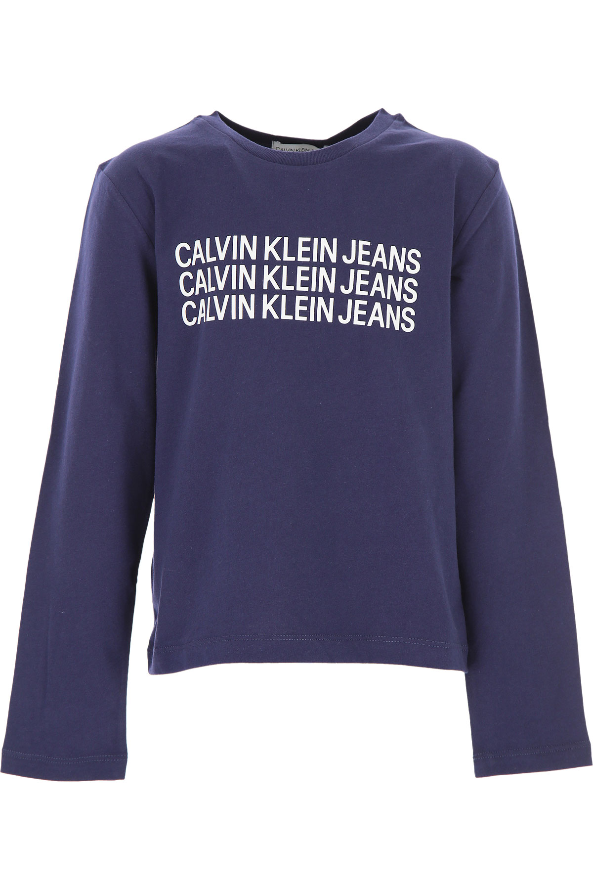 Calvin Klein Kinder T-Shirt für Jungen Günstig im Sale, Marine blau, Baumwolle, 2017, 10Y 12Y 14Y 8Y