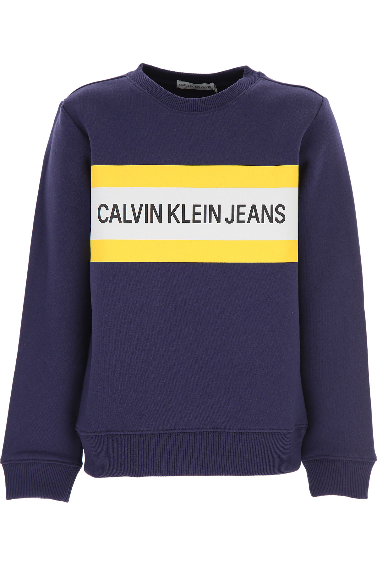 Calvin Klein Kinder Sweatshirt & Kapuzenpullover für Jungen Günstig im Sale, Marine blau, Baumwolle, 2017, 10Y 12Y 14Y 8Y