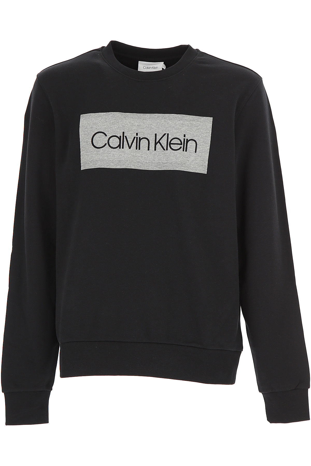 Calvin Klein Sweatshirt für Herren, Kapuzenpulli, Hoodie, Sweats Günstig im Outlet Sale, Schwarz, Baumwolle, 2017, L XL