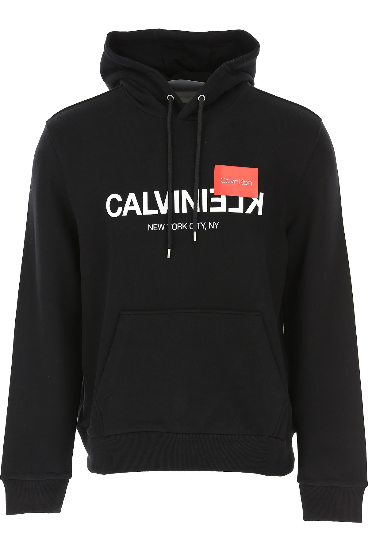 Calvin Klein Sweatshirt für Herren, Kapuzenpulli, Hoodie, Sweats Günstig im Sale, Schwarz, Baumwolle, 2017, L M S XL XS