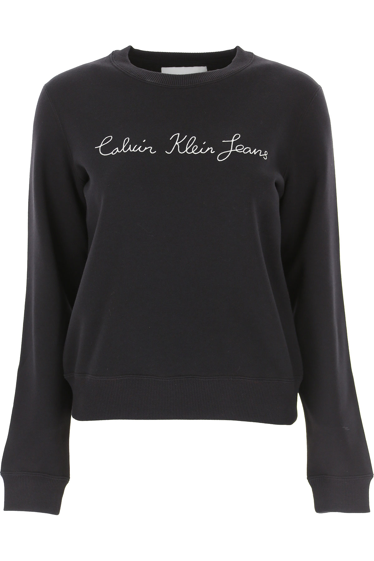 Calvin Klein Sweatshirt für Damen, Kapuzenpulli, Hoodie, Sweats Günstig im Sale, Schwarz, Baumwolle, 2017, 40 44 M