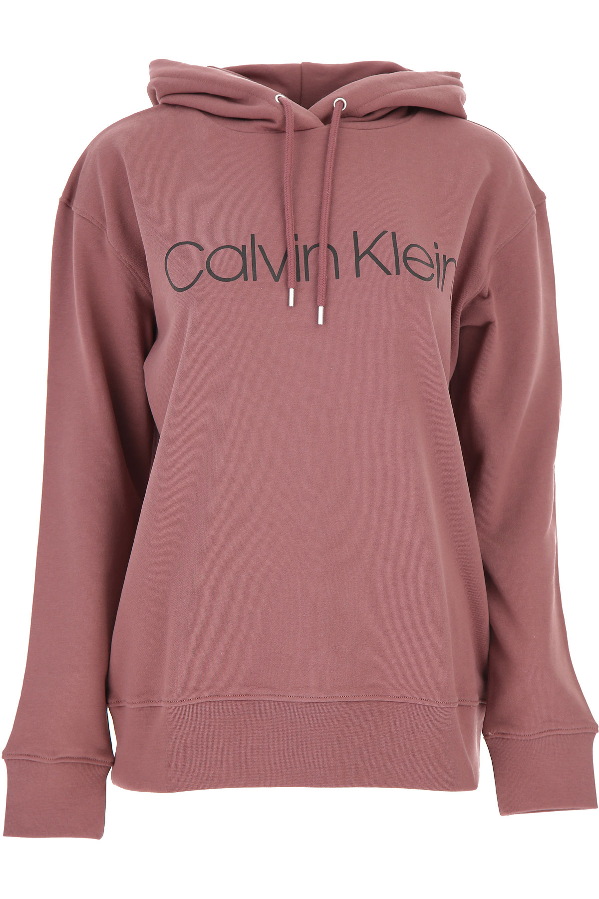 Calvin Klein Sweatshirt für Damen, Kapuzenpulli, Hoodie, Sweats Günstig im Sale, Zwiebelfarben, Baumwolle, 2017, 38 40 M