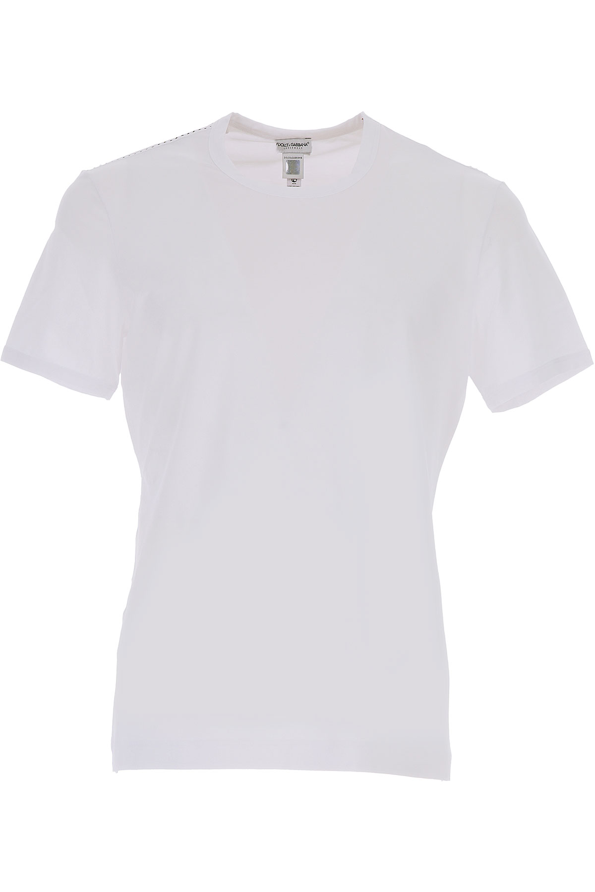 Dolce & Gabbana T-shirt Homme , Blanc, Coton, 2017, L M S XL