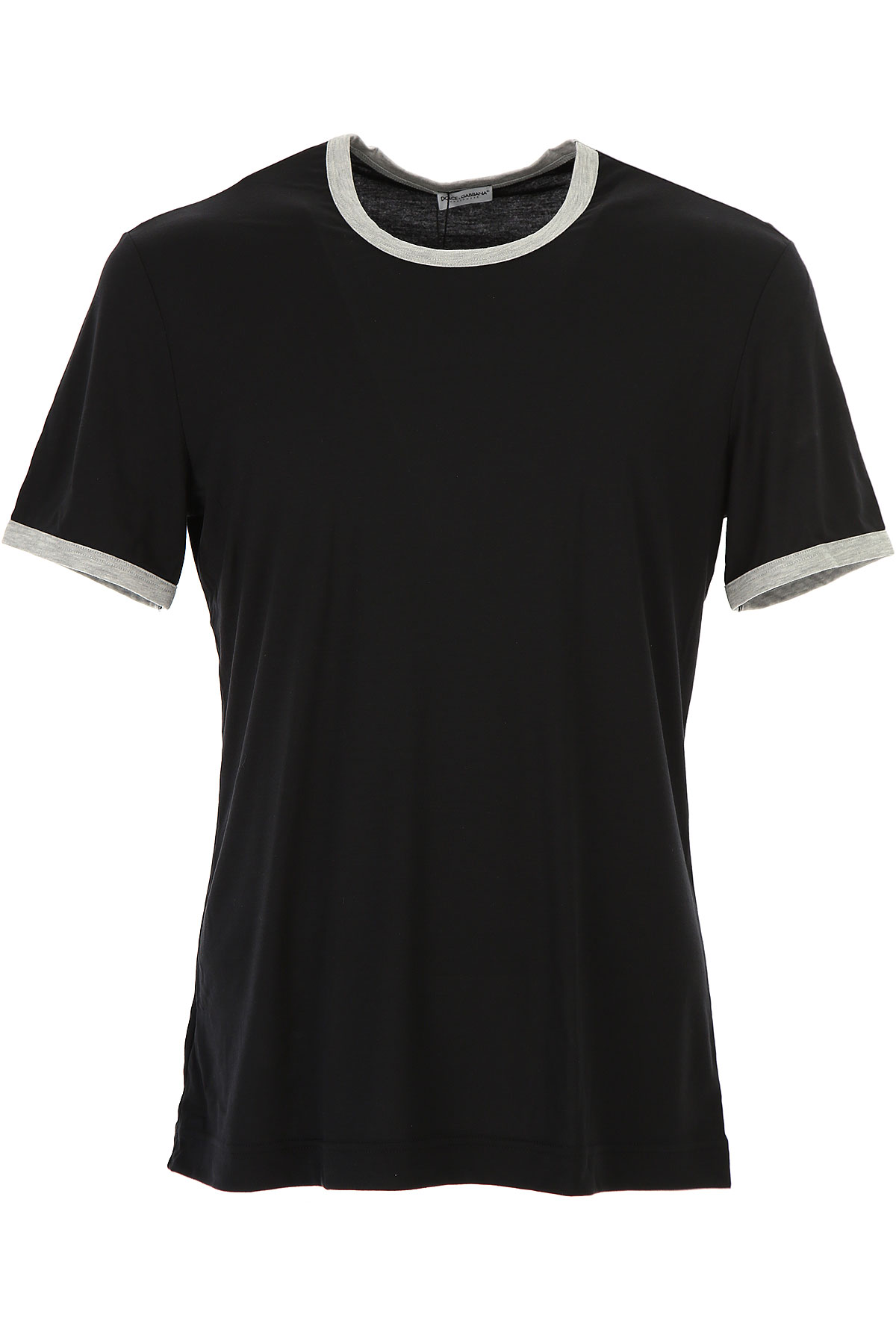 Dolce & Gabbana T-shirt Homme , Noir, Modal, 2017, L M S XL