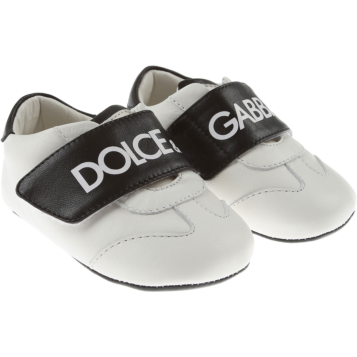 Dolce & Gabbana Baby Schuhe für Jungen Günstig im Sale, Weiss, Leder, 2017, 16 17 19