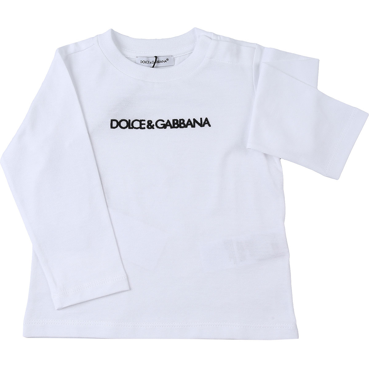 Dolce & Gabbana Baby T-Shirt für Jungen Günstig im Sale, Weiss, Baumwolle, 2017, 12 M 18M 24M 30M 9M