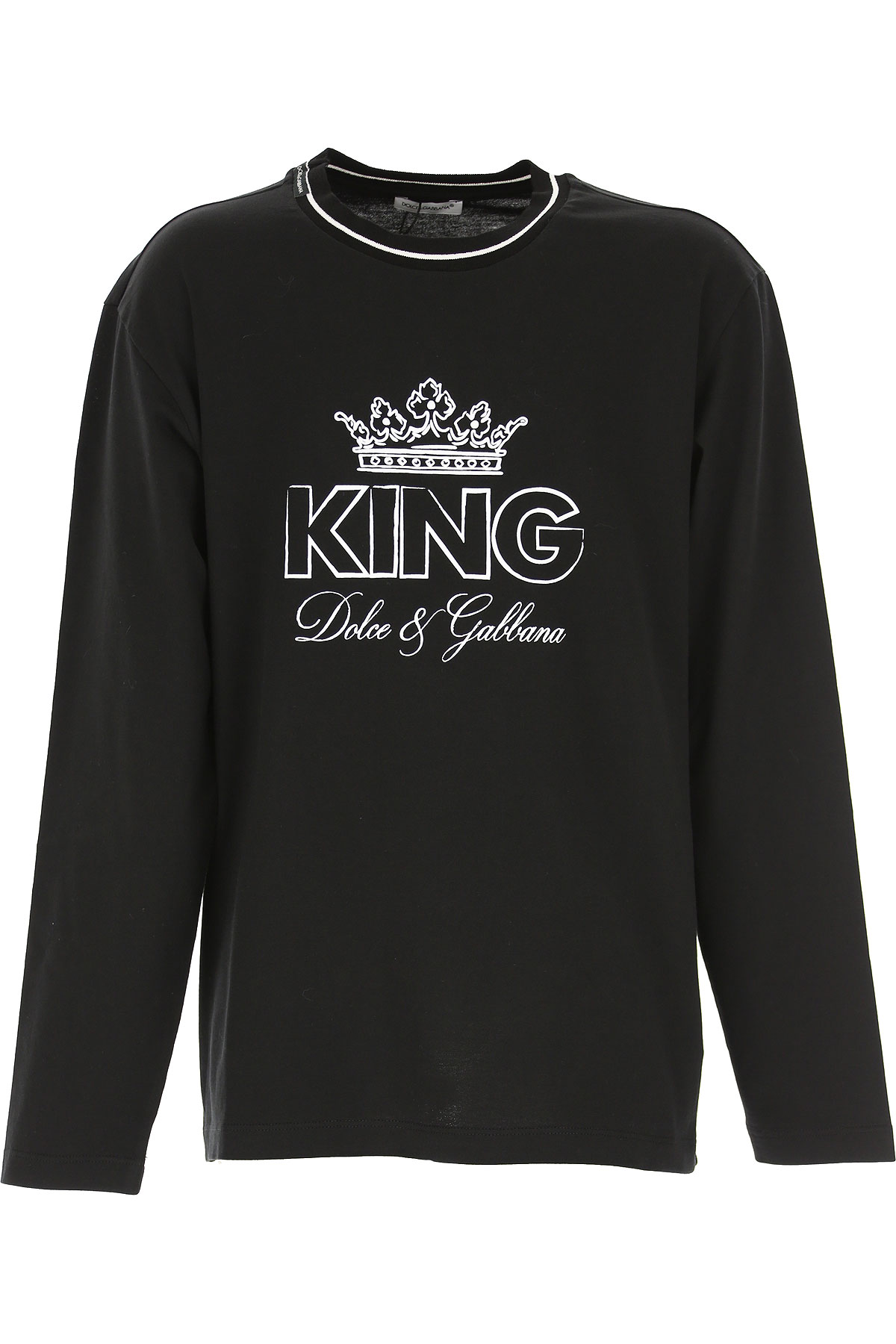 Dolce & Gabbana Kinder T-Shirt für Jungen Günstig im Sale, Schwarz, Baumwolle, 2017, 10Y 3Y 4Y 6Y 8Y
