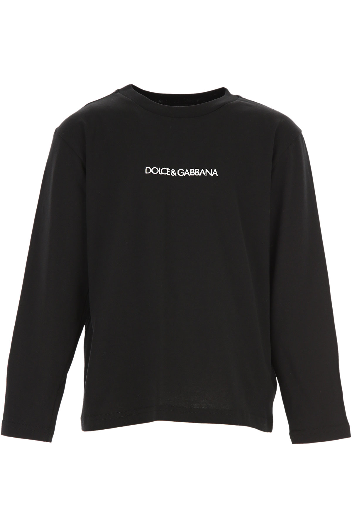 Dolce & Gabbana Kinder T-Shirt für Jungen Günstig im Sale, Schwarz, Baumwolle, 2017, 2Y 3Y 4Y 6Y 8Y