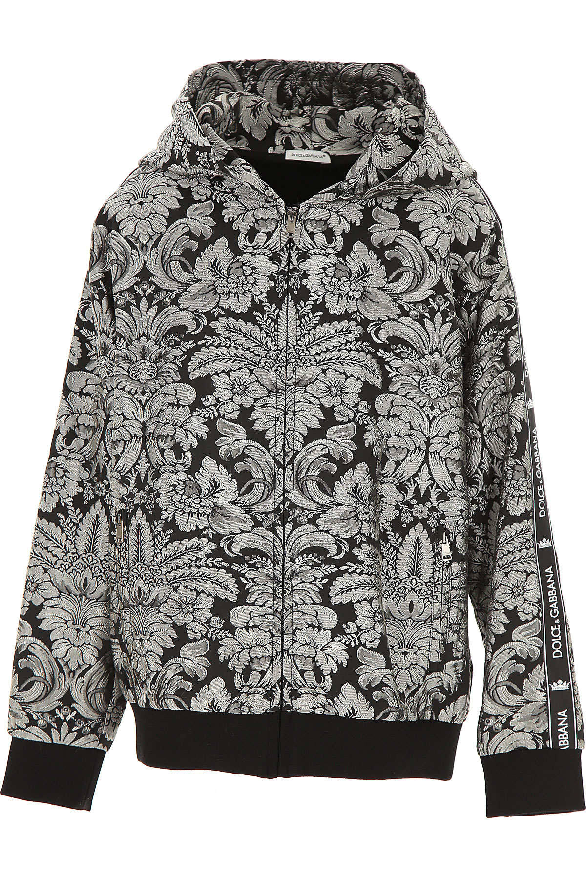 Dolce & Gabbana Kinder Sweatshirt & Kapuzenpullover für Jungen Günstig im Sale, Silbergrau, Polyester, 2017, 10Y 12Y 8Y