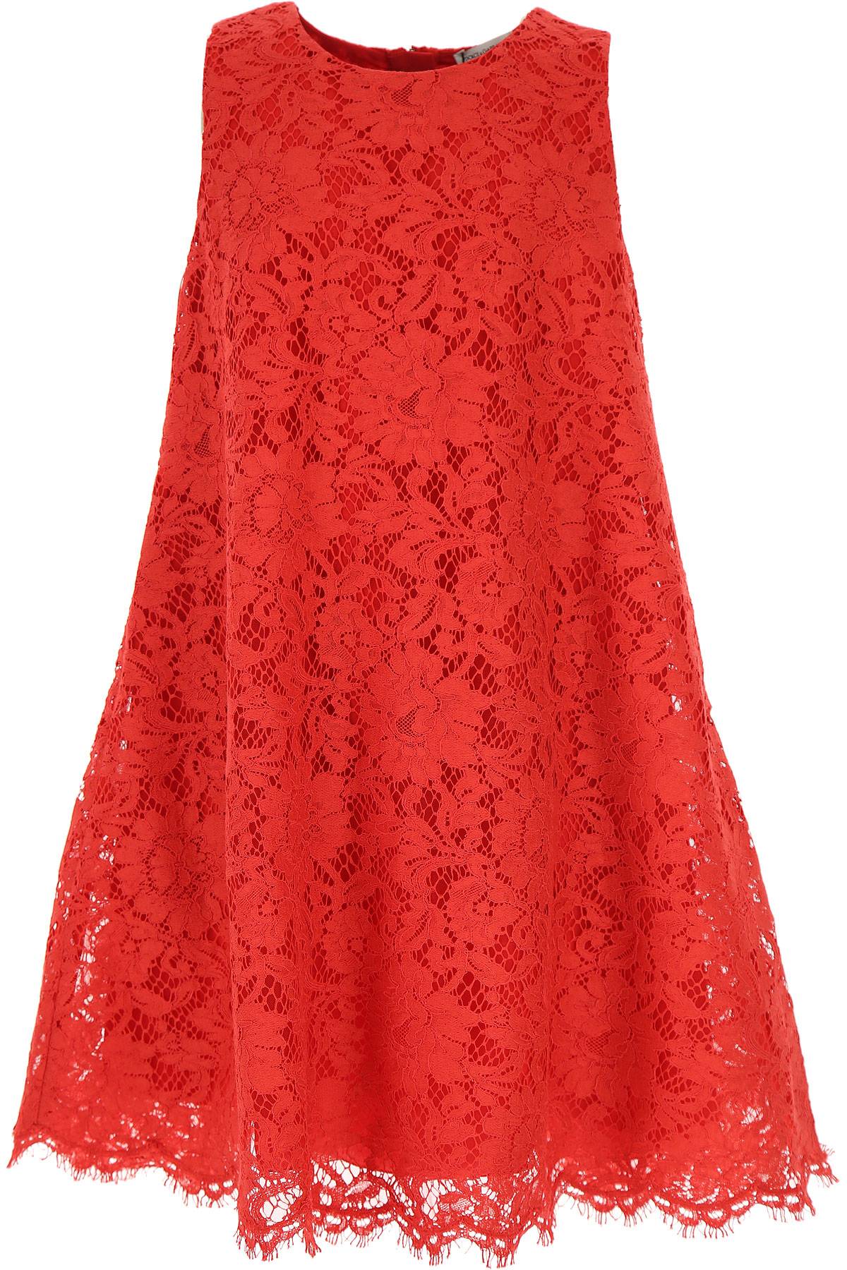 Dolce & Gabbana Kleid für Mädchen Günstig im Sale, Rot, Baumwolle, 2017, 10Y 2Y 3Y 4Y 6Y 8Y