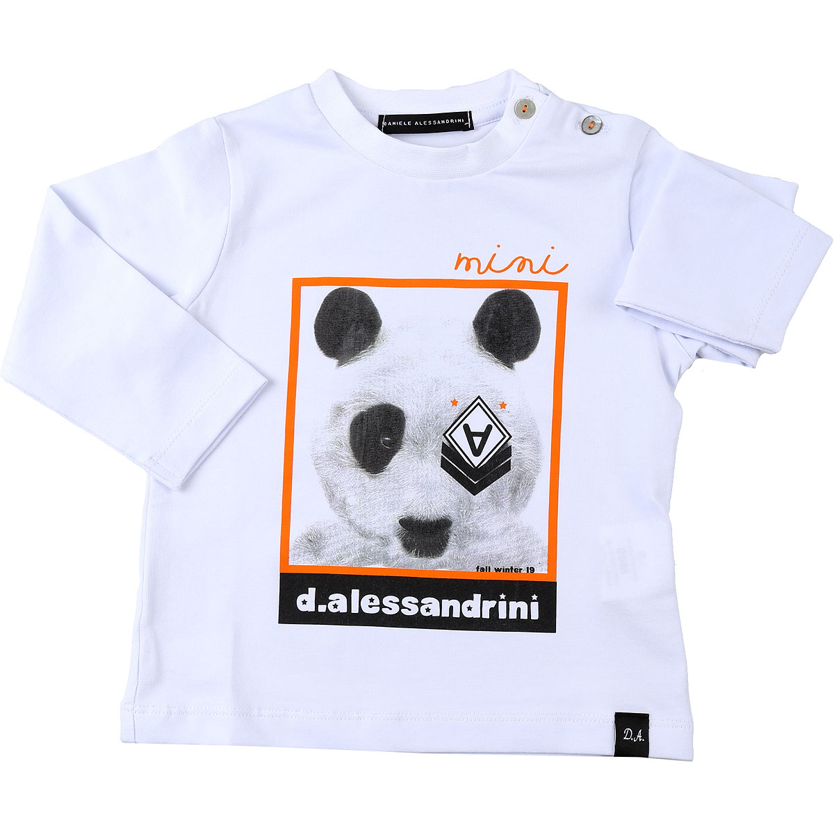 Daniele Alessandri Baby T-Shirt für Jungen Günstig im Sale, Weiss, Baumwolle, 2017, 12 M 18M 2Y 3Y 9M