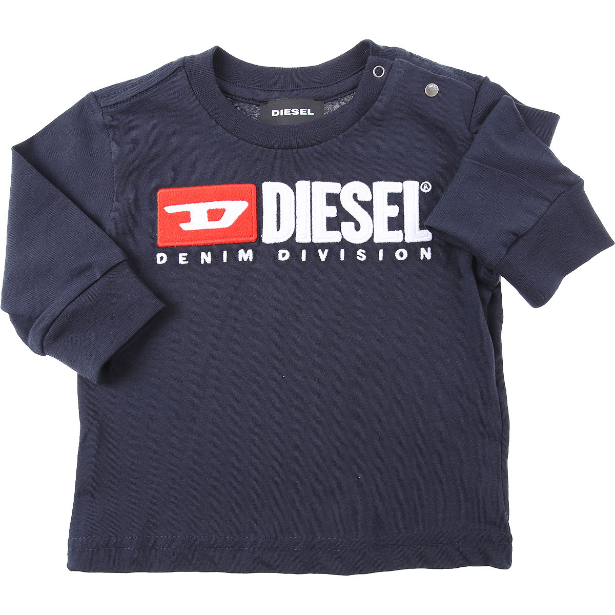 Diesel Baby T-Shirt für Jungen Günstig im Sale, Blau, Baumwolle, 2017, 18M 6M 9M