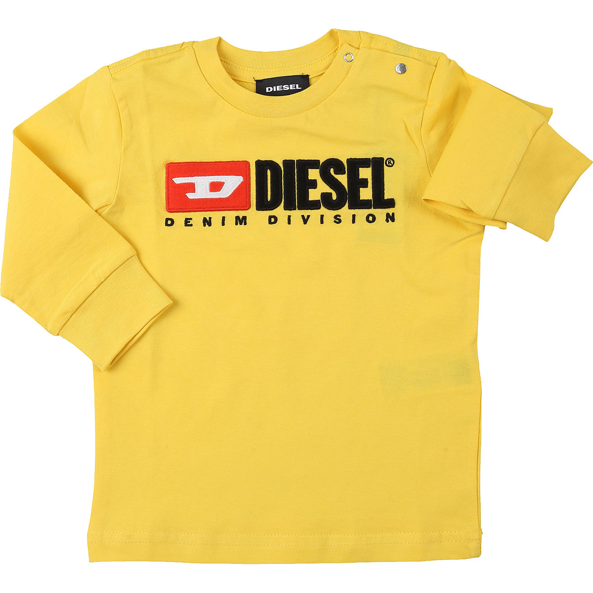 Diesel Baby T-Shirt für Jungen Günstig im Sale, Gelb, Baumwolle, 2017, 12 M 18M 6M 9M