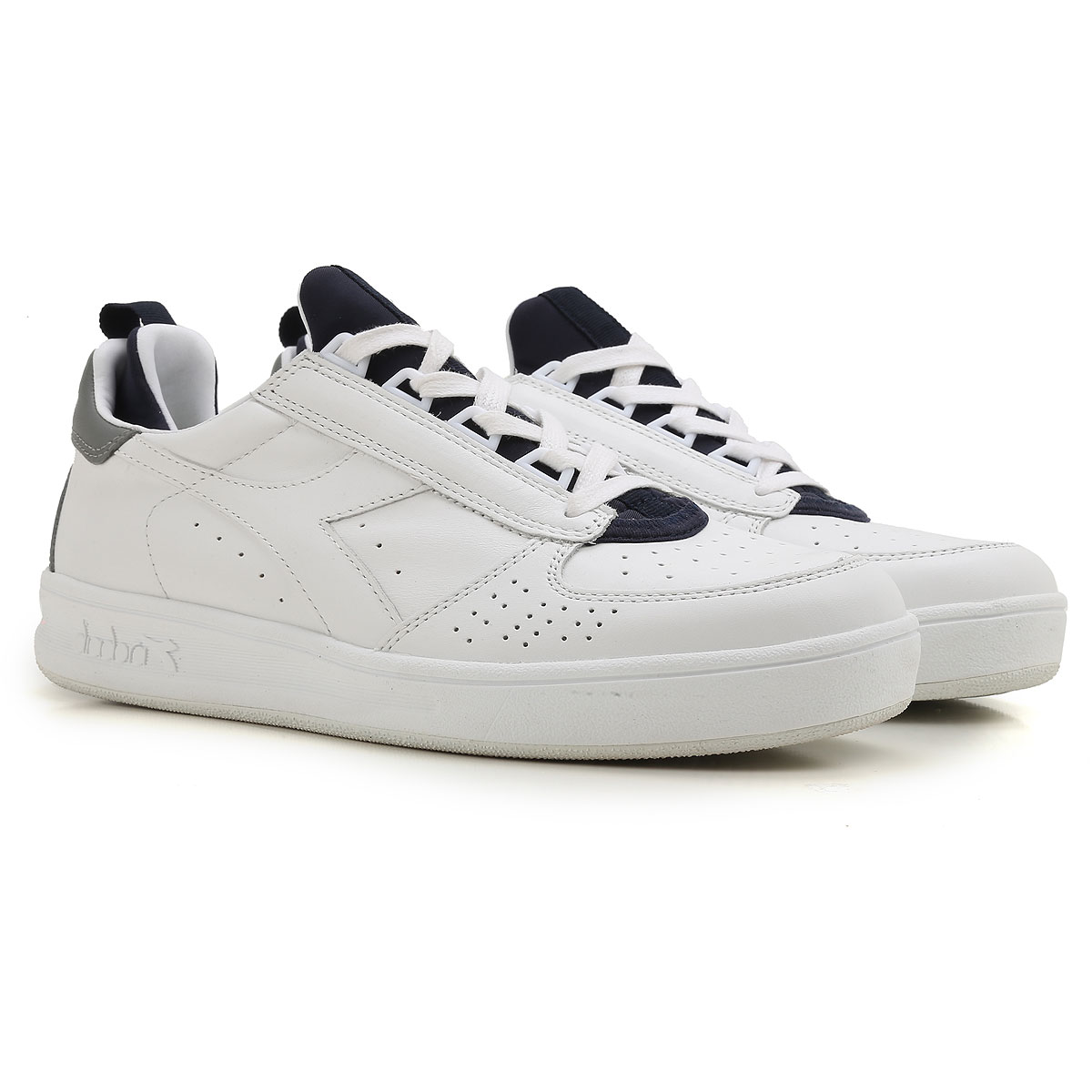 Diadora Sneaker Homme , Blanc, Cuir, 2017, 40 41.5 43 46