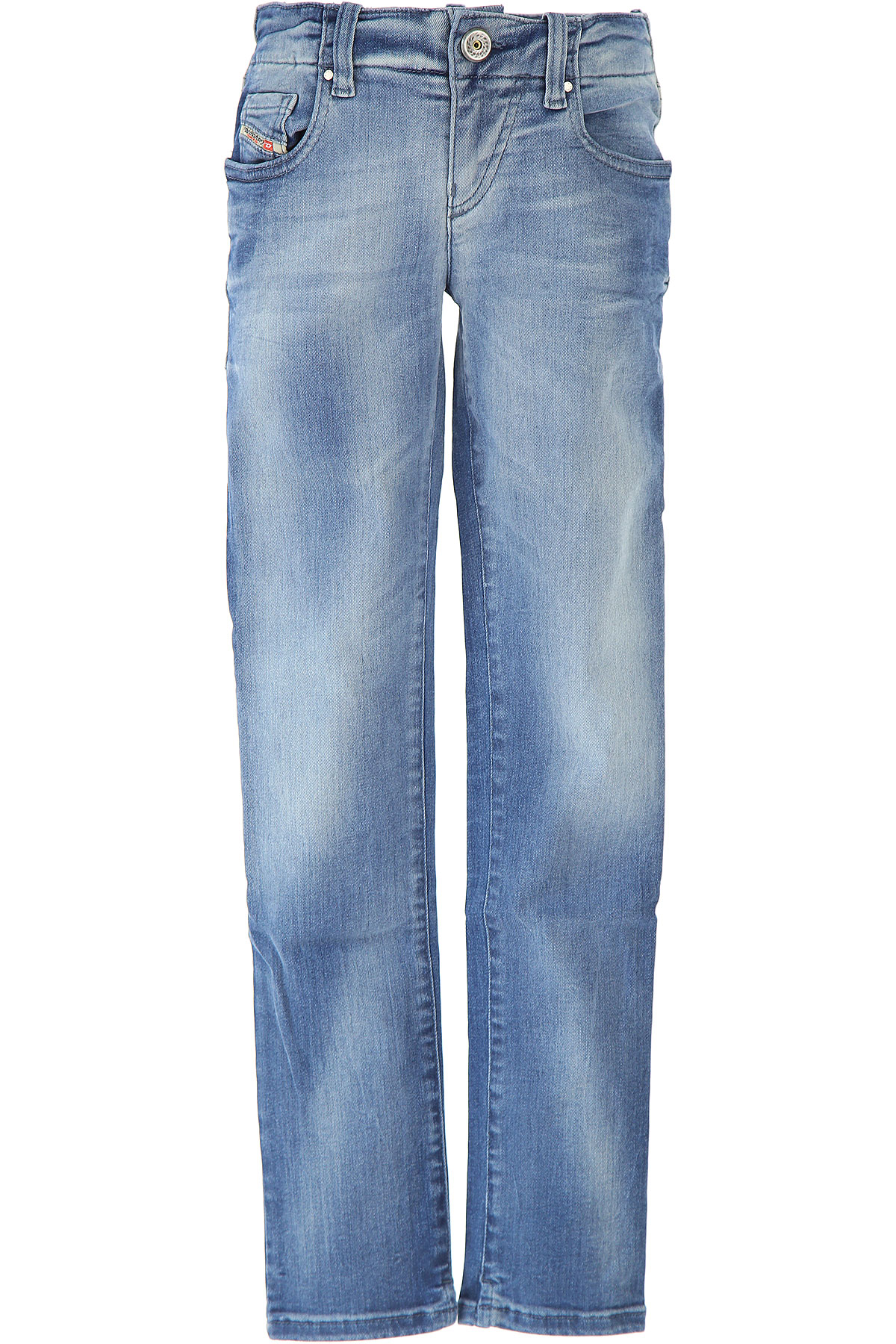 Diesel Kinder Jeans für Mädchen Günstig im Outlet Sale, Denim Blau, Baumwolle, 2017, 6Y 8Y