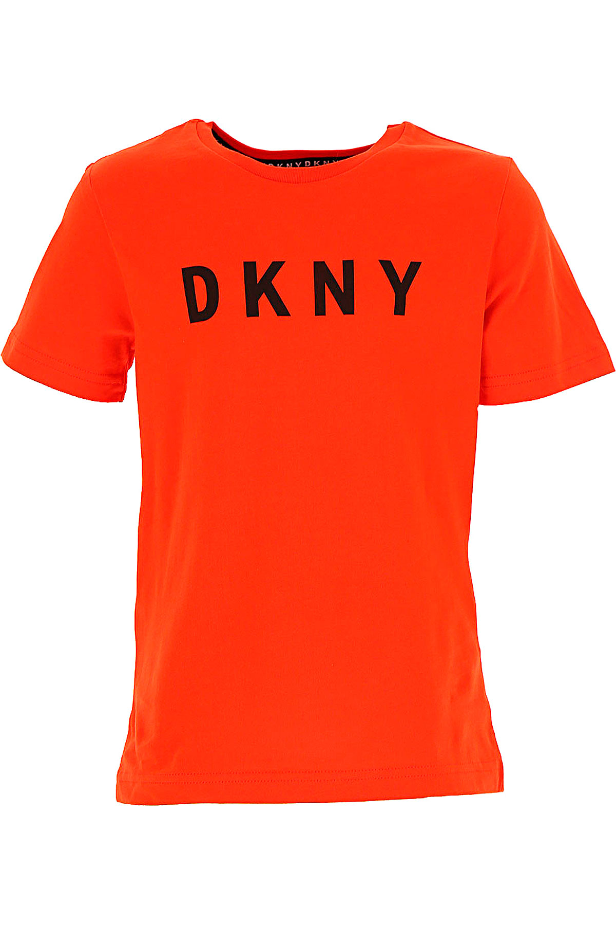 DKNY Kinder T-Shirt für Mädchen Günstig im Sale, Rot, Baumwolle, 2017, 14Y 8Y