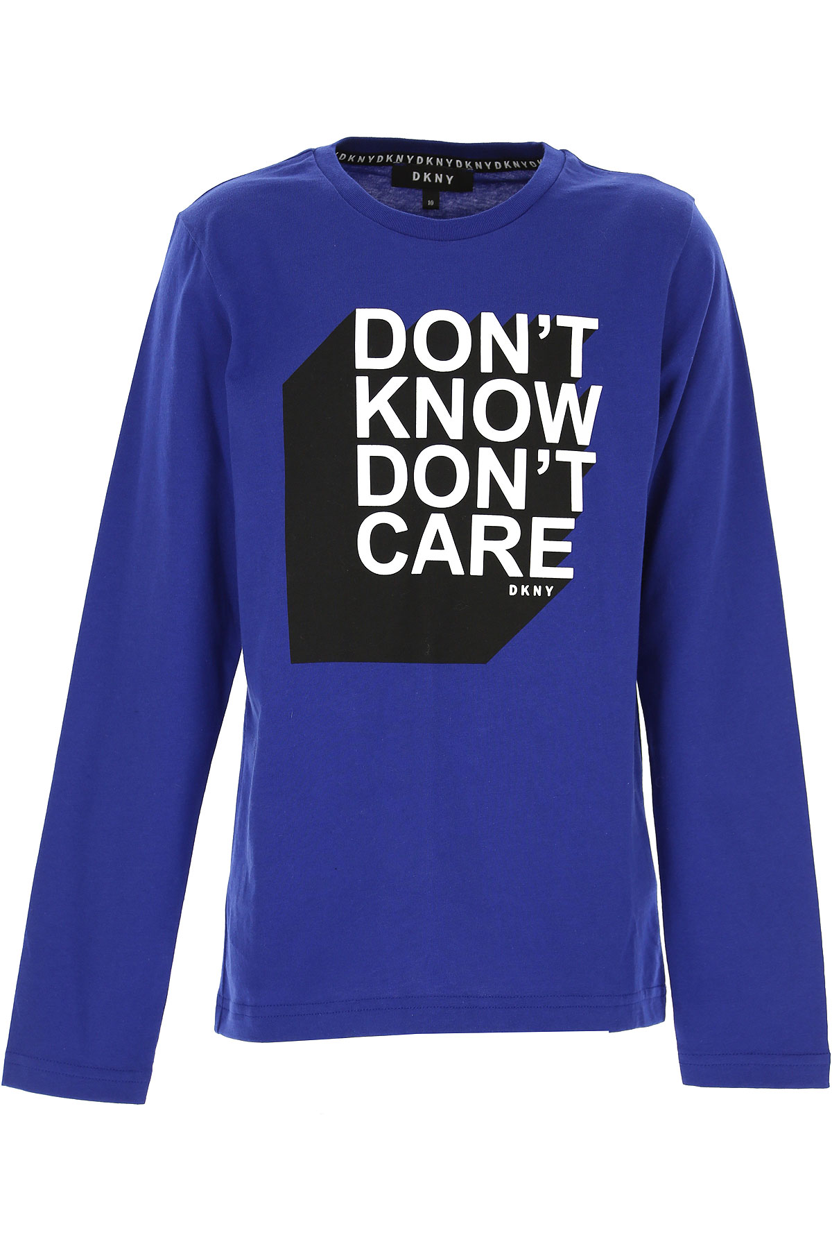 DKNY Kinder T-Shirt für Jungen Günstig im Sale, Blau, Baumwolle, 2017, 10Y 12Y 14Y 8Y