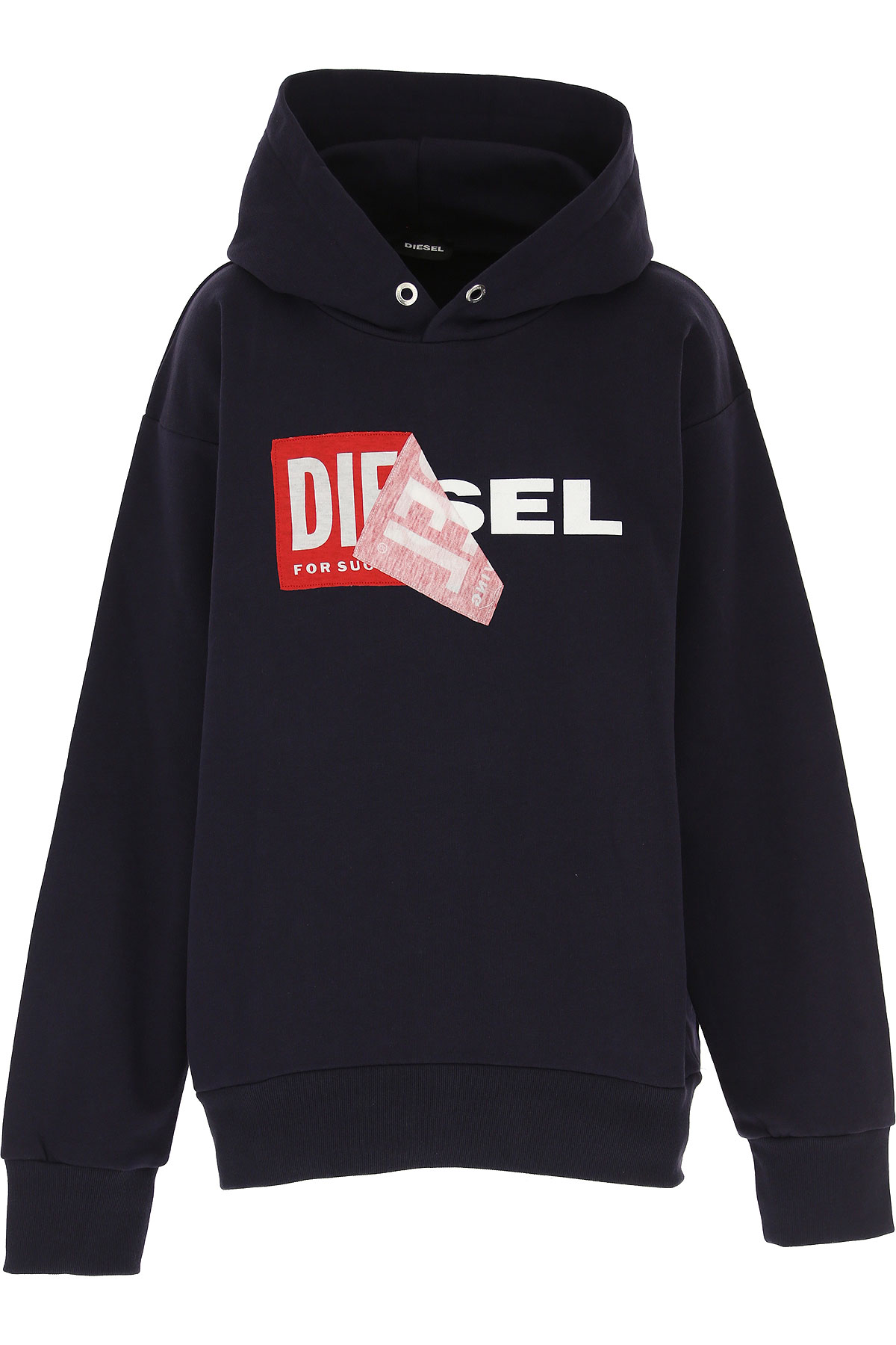 Diesel Kinder Sweatshirt & Kapuzenpullover für Jungen Günstig im Sale, Marine blau, Baumwolle, 2017, 12Y 14Y 8Y