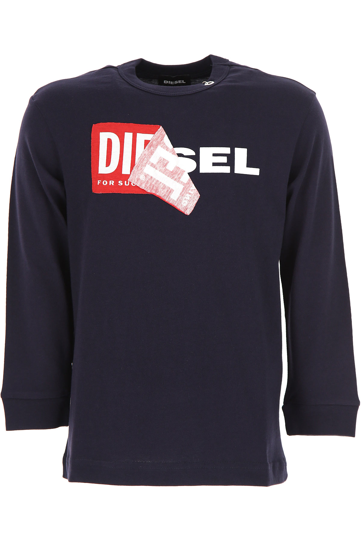 Diesel Kinder T-Shirt für Jungen Günstig im Sale, Blau, Baumwolle, 2017, 10Y 12Y 14Y 8Y