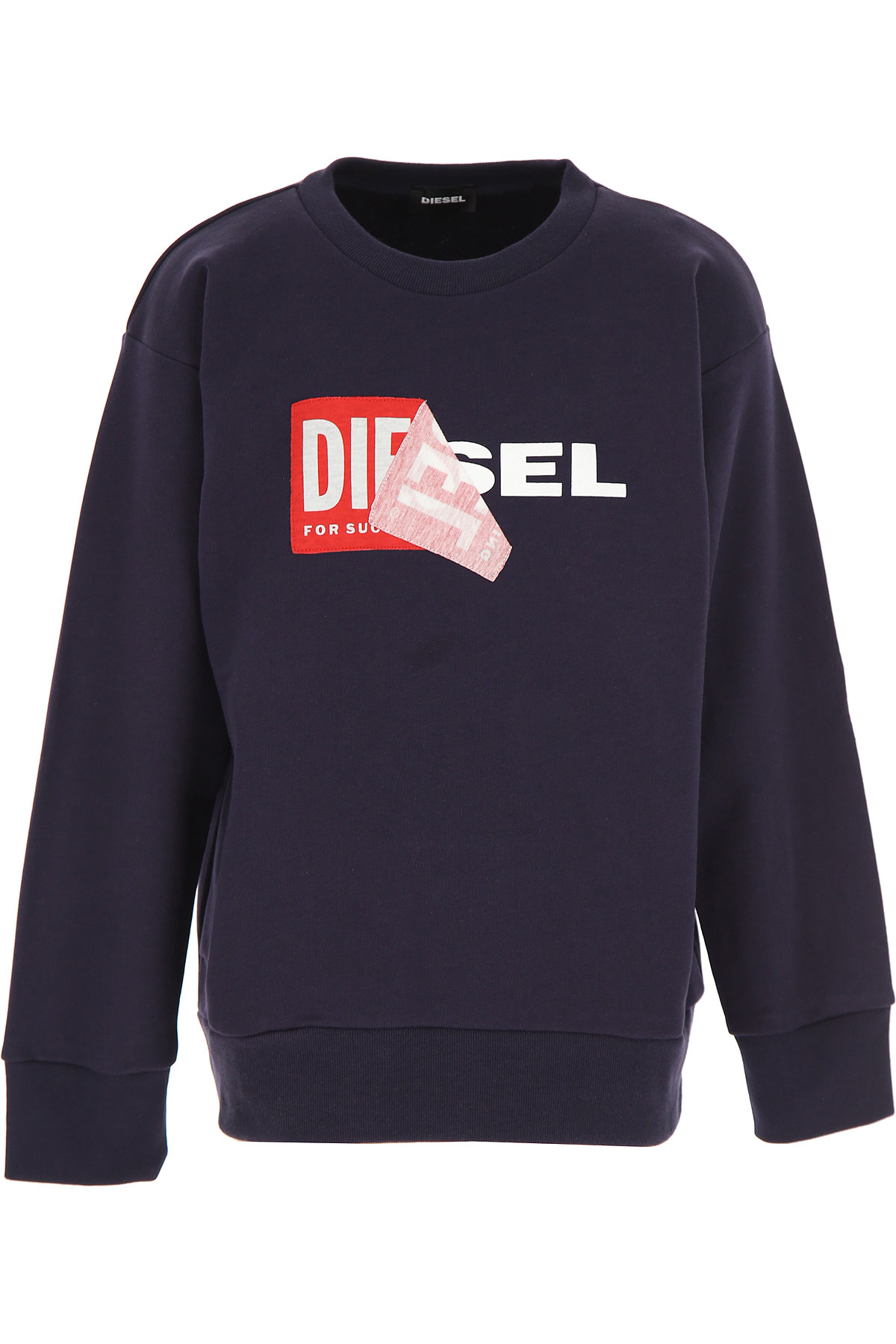 Diesel Kinder Sweatshirt & Kapuzenpullover für Jungen, Marine blau, Baumwolle, 2017, 10Y 12Y 14Y 16Y 8Y