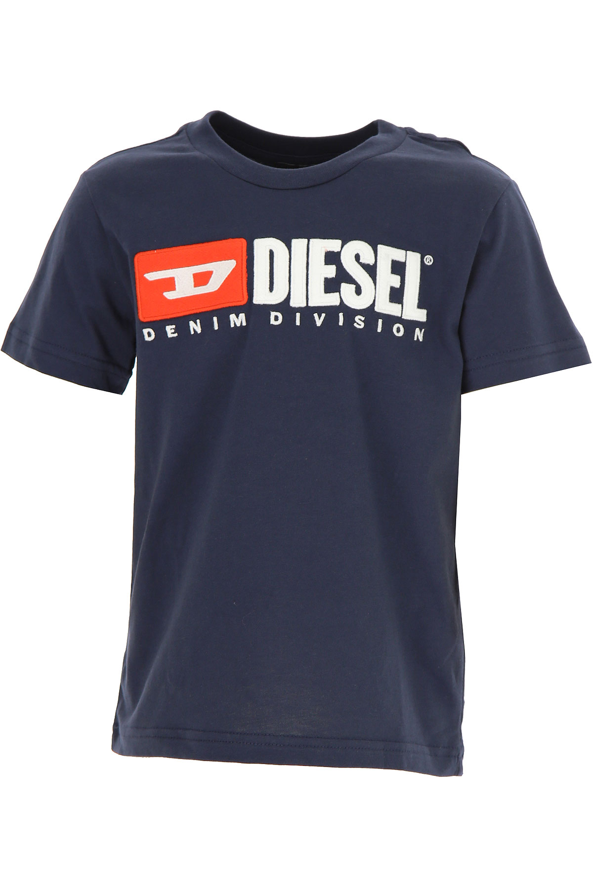 Diesel Kinder T-Shirt für Jungen, Blau, Baumwolle, 2017, 10Y 12Y 14Y 16Y 8Y