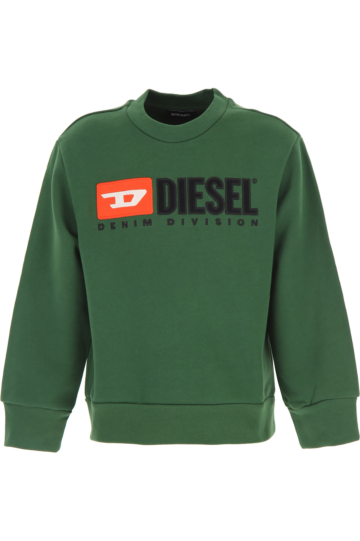 Diesel Kinder Sweatshirt & Kapuzenpullover für Jungen Günstig im Sale, Dunkelgrün, Baumwolle, 2017, 12Y 6Y